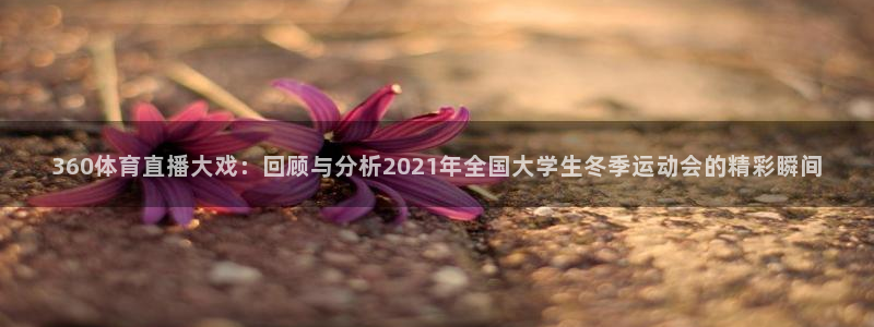 玩球直播网站：360体育直播大戏：回顾与分析2021年全国大学生冬季运动会的精彩瞬间